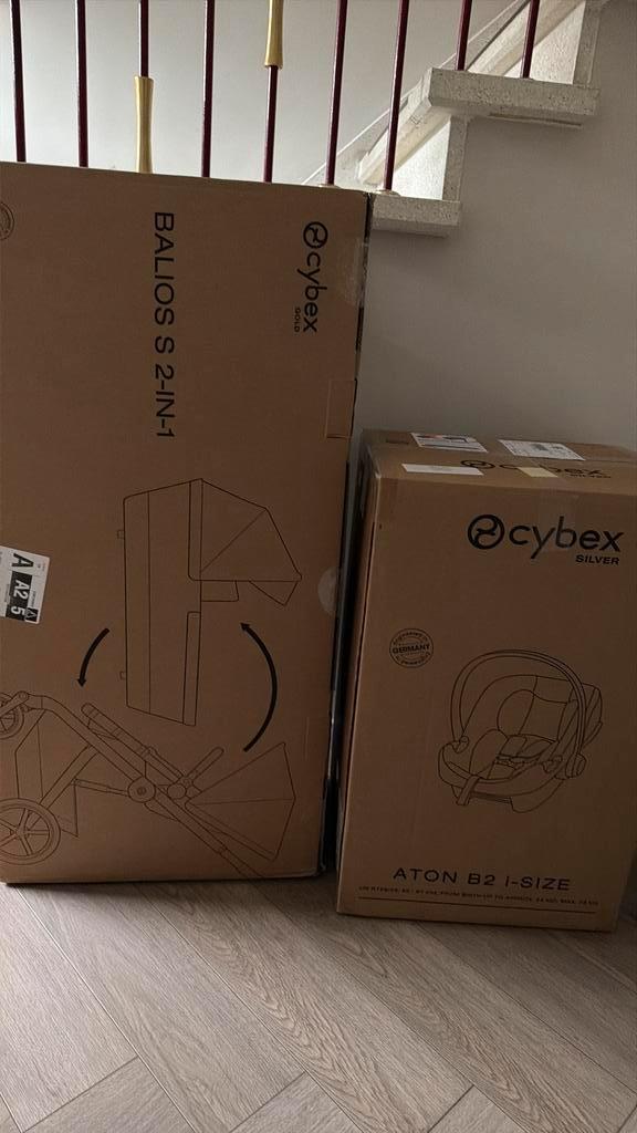 Cybex Balios S 3 in 1 kinderwagen zwart te koop! Ongeopend, Kinderen en Baby's, Kinderwagens en Combinaties, Nieuw, Kinderwagen