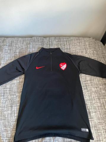 Turkije Trainingsjack Nike - Zwart Maat M beschikbaar voor biedingen