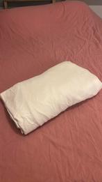 Molton split topper 180x200cm, Ophalen of Verzenden, Zo goed als nieuw, Tweepersoons, Wit