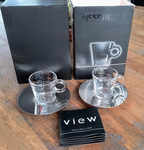 Nespresso View Espresso kopjes met schotels, Witgoed en Apparatuur, Koffiemachine-accessoires, Nieuw, Ophalen of Verzenden