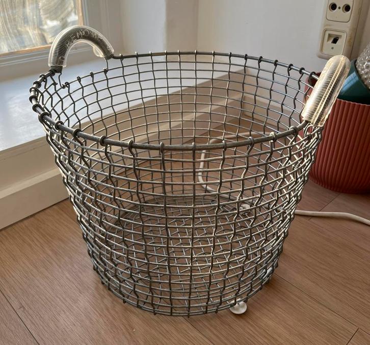 Korbo classic 24 Draadmand, Huis en Inrichting, Woonaccessoires | Schalen en Manden, Zo goed als nieuw, Rond, Overige materialen