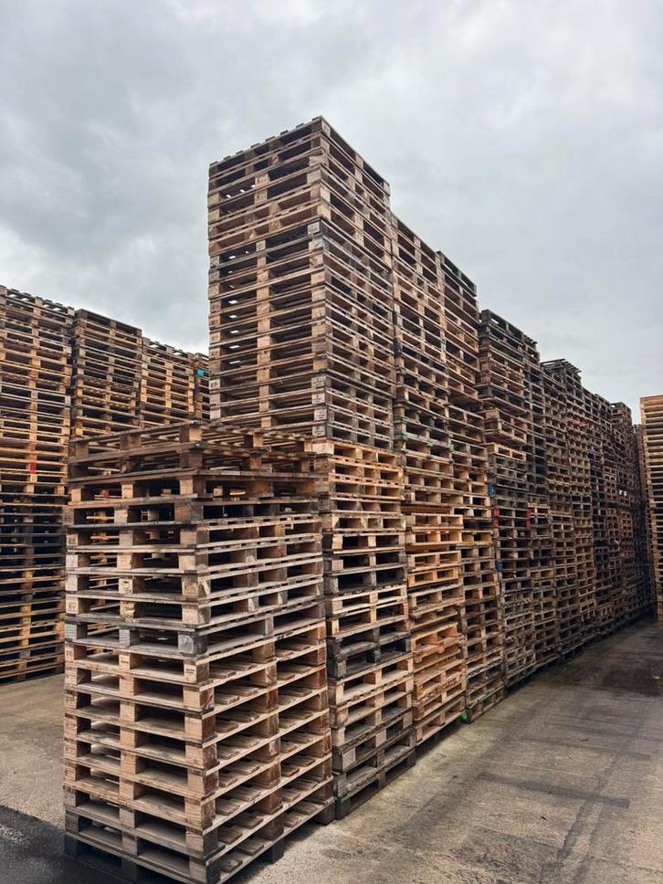 Goedkope bigbag pallets, Doe-het-zelf en Verbouw, Hout en Planken, Zo goed als nieuw, Pallet, Overige houtsoorten, Minder dan 200 cm