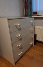 Witte ladekast gratis, Ophalen, Gebruikt, 50 tot 100 cm, 3 of 4 laden
