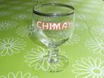 Bierglas Chimay trappistenbieren, Ophalen of Verzenden, Zo goed als nieuw, Glas of Glazen, Overige merken