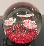 Prachtige vintage Murano bloemen paperweight, presse papier, Antiek en Kunst, Ophalen of Verzenden