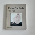 Klaas Gubbels boekje '85-'88 gesigneerd, Ophalen of Verzenden, Gelezen, Schilder- en Tekenkunst