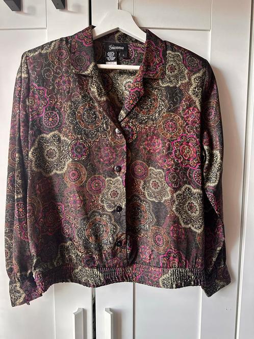 Vintage Gianna Blouse uit Londen Maat S, Kleding | Dames, Blouses en Tunieken, Zo goed als nieuw, Maat 36 (S), Overige kleuren
