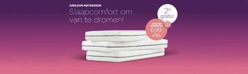 Matrassen AGS Jubileum pocketvering 80x200 NIEUW 2 stuks 400 beschikbaar voor biedingen