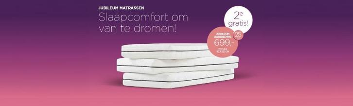 Matrassen AGS Jubileum pocketvering 80x200 NIEUW 2 stuks 400, Huis en Inrichting, Slaapkamer | Matrassen en Bedbodems, Nieuw, Matras