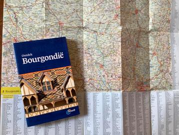 Bourgondie Frankrijk ANWB ONTDEK reisgids + kaart 296pg beschikbaar voor biedingen