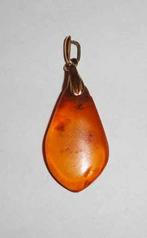 Hanger Barnsteen mat Doublé, Sieraden, Tassen en Uiterlijk, Kettinghangers, Overige materialen, Overige voorstellingen, Ophalen of Verzenden