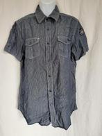 Stoer overhemd mt L merk Hallinger, Kleding | Heren, Blauw, ., Ophalen of Verzenden, Zo goed als nieuw