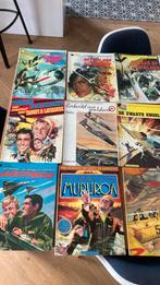16x Tanguy & Laverdure jaren 70 goede staat, Gelezen, Uderzo, Ophalen of Verzenden, Meerdere stripboeken