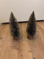 Decoratie glitter kerstboompjes, Diversen, Kerst, Ophalen, Zo goed als nieuw