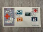Fdc E31 nvph rode kruis eerste dag envelop, Postzegels en Munten, Postzegels | Eerstedagenveloppen, Ophalen of Verzenden, Beschreven