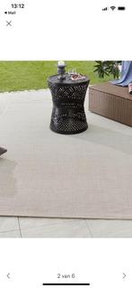 In/Outdoor Vloerkleed Westwing Nieuw 240x340 crème/zwart, Ophalen, 150 tot 200 cm, Crème, Rechthoekig