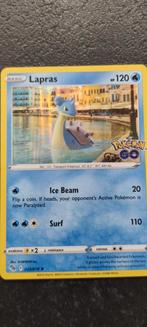 Lapras foil - Pokémon GO, Ophalen of Verzenden, Zo goed als nieuw, Losse kaart, Foil