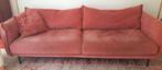 Bank Kleur: oud roze, Huis en Inrichting, Gebruikt, Minder dan 75 cm, Ophalen of Verzenden, Stof