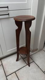 Eiken plantentafeltje, Huis en Inrichting, Tafels | Bijzettafels, Ophalen, Zo goed als nieuw, 75 cm of meer, 60 cm of meer