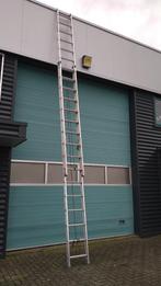 Werner schuif ladder 2 x 16, Ladder, Gebruikt, Opvouwbaar of Inschuifbaar, 4 meter of meer