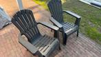Plastic Tuinstoelen - Goede Staat!, Ophalen, Gebruikt, Plastic