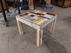 Piet Hein Eek stijl salontafel 60x60 cm en ladekast, Ophalen, 50 tot 100 cm, Vierkant, Hoevesteenwijkerwold@gmail.com