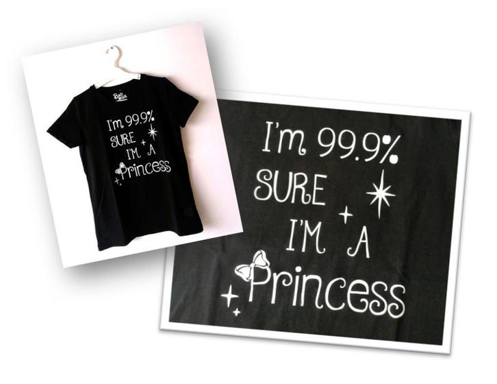 BadAss Fashion zwart T-shirt, maat 152, Kinderen en Baby's, Kinderkleding | Maat 152, Zo goed als nieuw, Meisje, Shirt of Longsleeve