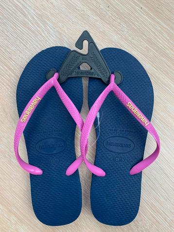 Nieuw: Havaianas slippers Slim Logo Pop Up maat 35/36