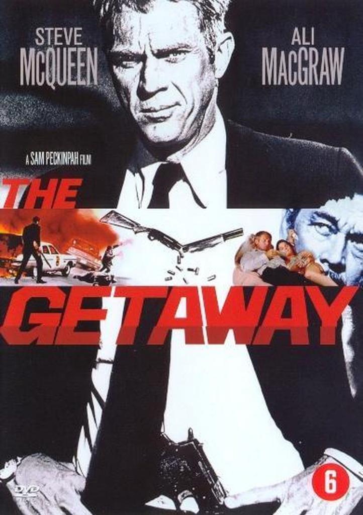 Steve McQueen - Getaway DVD, Cd's en Dvd's, Dvd's | Klassiekers, Zo goed als nieuw, Overige genres, 1980 tot heden, Vanaf 6 jaar