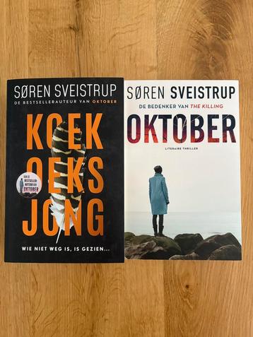 2x Soren Sveistrup - Koekoeksjong en (gratis) Oktober beschikbaar voor biedingen