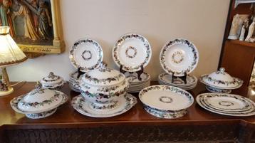 Minton and Boyle Engeland Victoriaans eet servies ca 1860 beschikbaar voor biedingen