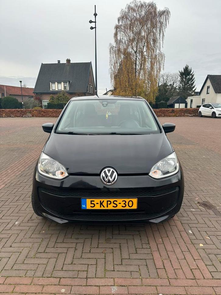 Volkswagen up! 1.0 44KW 2012 Zwart, Auto's, Volkswagen, Particulier, up!, ABS, Airbags, Airconditioning, Boordcomputer, Centrale vergrendeling