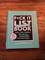 Fuck it list book voor koppels, Ophalen of Verzenden, Nieuw