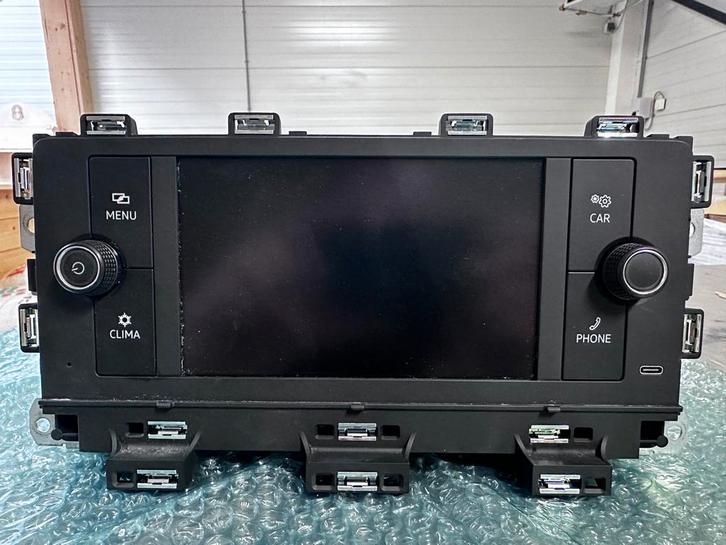 Originele autoradio Volkswagen Caddy Cargo (2022), Auto-onderdelen, Dashboard en Schakelaars, Volkswagen, Gebruikt, Ophalen of Verzenden