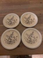 Set van 4 Dinnerborden, Ophalen of Verzenden, Gebruikt, Overige materialen, Overige typen