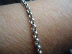 mooie echt zilveren armband jasseron schakeltje 19 cm 925, Sieraden, Tassen en Uiterlijk, Armbanden, Ophalen of Verzenden, Zo goed als nieuw