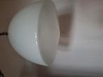 Oude Schoollamp, retro lamp, Ophalen, Gebruikt, Glas