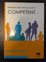 Competent Rekenen MBO niveau 2 en 3, Ophalen of Verzenden, Nieuw, Overige niveaus, Wiskunde A