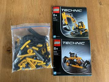 Lego Technic 8419 Graafmachine beschikbaar voor biedingen