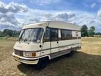 Hymer B544 1987 Fiat Ducato 2.5D bijna oldtimer, Integraal, Ringverwarming, Fiat, Afzuigkap