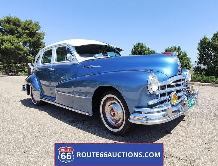 Pontiac Streamliner Silver Streak 8 Luxe | 1948 | Route 66 A, Auto's, Oldtimers, Bedrijf, Te koop, Pontiac, Benzine, Overige carrosserieën