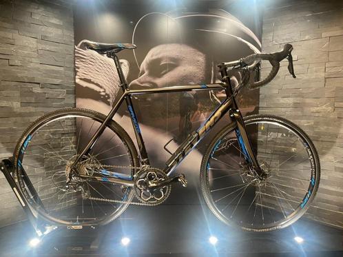 Stevens Gavere Cross Disc 105 Heren Zwart Blauw 58cm 2016, Fietsen en Brommers, Fietsen | Heren | Herenfietsen, Gebruikt, Overige merken