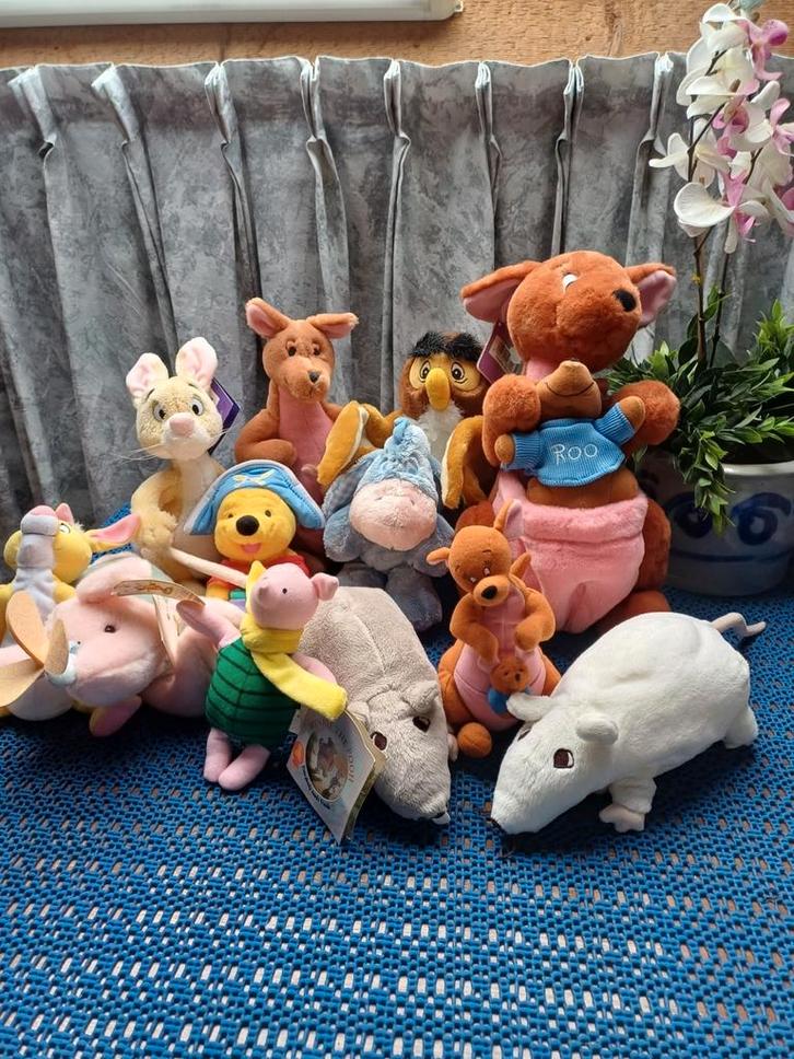 Winnie de pooh en vriendjes, Verzamelen, Disney, Zo goed als nieuw, Beeldje of Figuurtje, Winnie de Poeh of vrienden, Ophalen of Verzenden