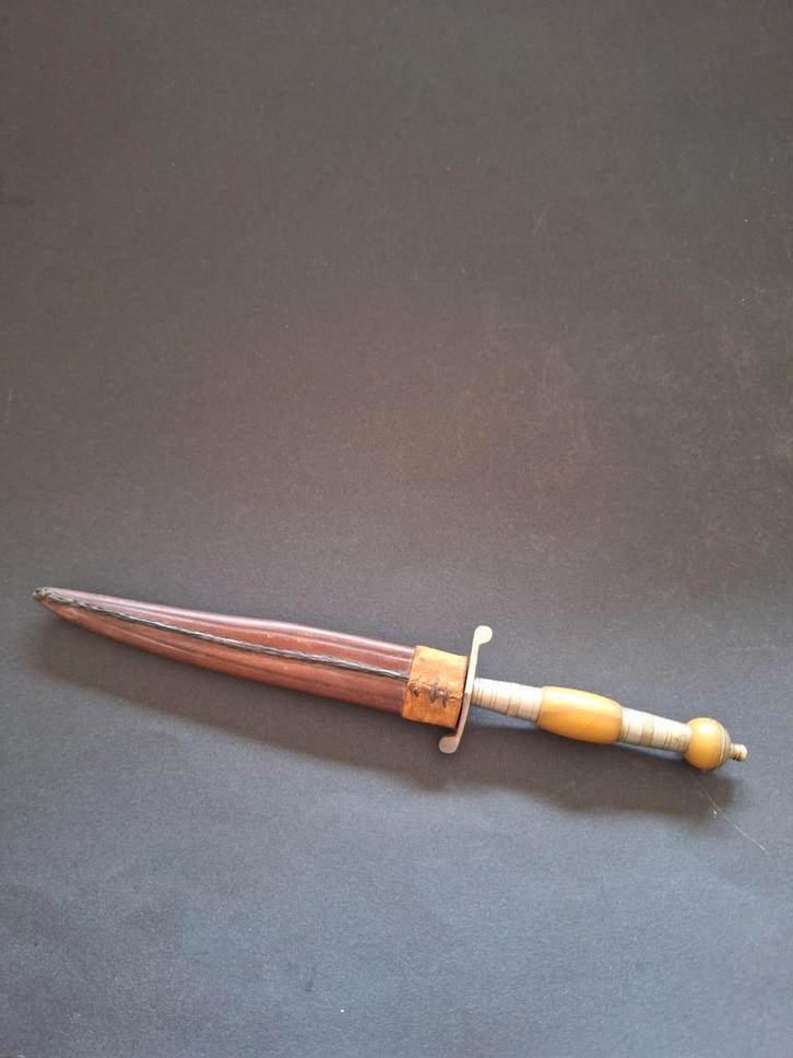 Dolk met schede Piloto, Verzamelen, Militaria | Algemeen, Landmacht, Mes of Dolk, Ophalen of Verzenden