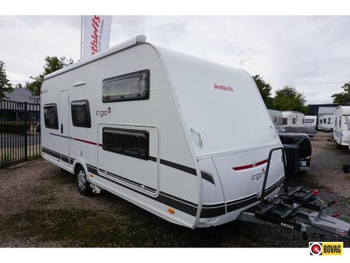 Dethleffs C'Go UP 525 KR hefbed,stapelbed,airco,7p, Caravans en Kamperen, Caravans, Bedrijf, meer dan 6, 1250 - 1500 kg, Rondzit