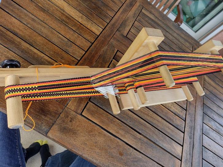 Schacht inkle loom / Bandweefgetouw, Hobby en Vrije tijd, Knutselen, Zo goed als nieuw, Materiaal, Ophalen