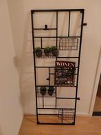 Industrieel wandrek, brocante decoratie rek, wandrek, Ophalen, Zo goed als nieuw