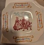 10 Boch La Louvière Bordjes - Bruiloft van Klovis, Antiek en Kunst, Ophalen of Verzenden