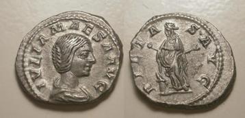Romeinse munt Julia Maesa Antoninianus -PIETAS AVG-218/20 AD beschikbaar voor biedingen