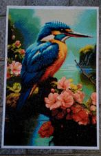 Ijsvogel 40 x 70 cm. mond Painting Schilderij, Nieuw, Ophalen of Verzenden, Schilderij, Oorspronkelijke maker